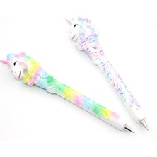 DS LLC Ieg™ Unicorn Polyester Tükenmez Kalem DCLLS-RSTK345