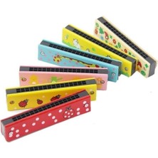 DS LLC Ieg ™ Çocuk Mızıka Ahşap Mızıka Nefes Egzersizi Müzik Aleti DSLLCRS-IEGK34