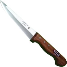 DS LLC Ieg ™ Bursa Kurban ve Kasap Bıçağı No:2, 16 Cm, Ahşap Gül Sap DSLLCRS-IEGK34