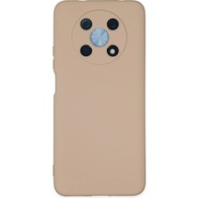 Mey İthalat Bfs  Huawei Nova Y90 Kılıf Nano Içi Kadife Silikon - Pudra