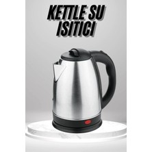 DS LLC Ieg ™ Su Isıtıcı 220 - 240 V Paslanmaz Çelik Kettle Uzun Ömürlü 2000 Watt DSLLCRS-IEGK34