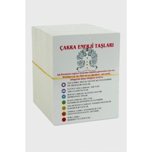 DS LLC 3'lü Çakra Enerji Taşları Bileklik Kartı DLLSRSBJ34