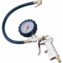 DS LLC Ieg ™ Basınç Göstergeli Lastik Şişirme Tabancası Hava Saatli DSLLCRS-IEGK34