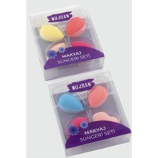 DS LLC 4 Adet Yumurta Minik Makyaj Süngeri DLLSRSBJ34