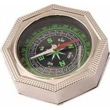 DS LLC Ieg ™ -Sekiz Köşeli Büyük Metal Pusula DSLLCRS-IEGK34