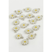 DS LLC Papatya Tek Kulplu Mineli Bileklik ve Kolye Ucu Aparatı 1 Adet DLLSRSBJ34