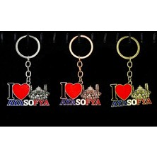 DS LLC Ieg ™ Metal Ayasofya Anahtarlık ALK2199 DSLLCRS-IEGK34