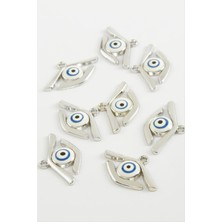 DS LLC Göz Tek Kulplu Mineli Bileklik ve Kolye Ucu Aparatı 1 Adet DLLSRSBJ34