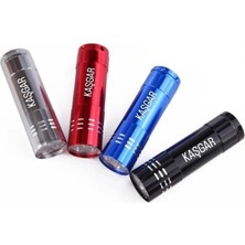 DS LLC Ieg ™ Süper Parlak 9 Ledli Metal Mini El Feneri DSLLCRS-IEGK34