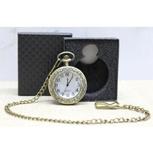 DS LLC Ieg ™ Özel Kutulu Antik Köstekli Saat Model 3 DSLLCRS-IEGK34