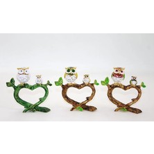 DS LLC Ieg ™ Swaroski 2'li Baykuş ALK2037 DSLLCRS-IEGK34