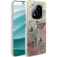 Mey İthalat Bfs  Xiaomi Redmi Note 14 Pro 5g Kılıf Blade Aynalı Desenli Kapak - Desen 6