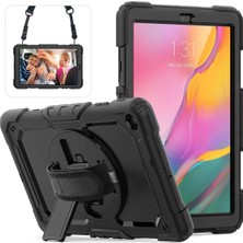 Mey İthalat Bfs  Samsung Galaxy T510 Tab A 10.1 Kılıf Pars Tablet Kapak - Siyah