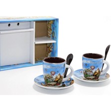 DS LLC Ieg ™ Yöresel Ikili Fincan Seti ALK1565 DSLLCRS-IEGK34