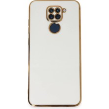 Mey İthalat Bfs  Xiaomi Redmi Note 9 Kılıf Volet Silikon - Beyaz