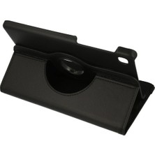 Mey İthalat Bfs  Samsung Galaxy T220 Tab A7 Lite 8.7 Kılıf 360 Tablet Deri Kılıf - Siyah