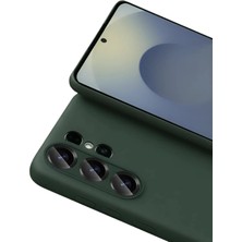 Mey İthalat Bfs  Samsung Galaxy S26 Ultra Nano Içi Kadife Silikon - Koyu Yeşil