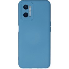 Mey İthalat Bfs   A96 Kılıf Nano Içi Kadife Silikon - Mavi