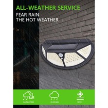 DS LLC Ieg ™ Fonksiyonel Sensörlü 102 Ledli Solar Bahçe Lambası DSLLCRS-IEGK34