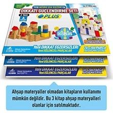 Skygo Dikkati Güçlendirme Seti Plus (3 Kitap Materyalsiz - 3 Yaş)