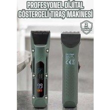 DS LLC Ieg ™ Tıraş Makinesi Dijital Göstergeli Turbo Motor Paslanmaz Çelik DSLLCRS-IEGK34