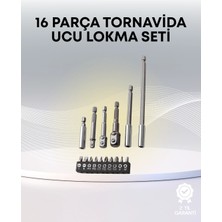 DS LLC Ieg ™ Metal Gövdeli 16LI Bits Seti Çok Fonksiyonlu Tamir Aleti DSLLCRS-IEGK34