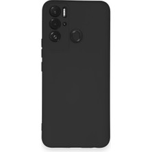 Mey İthalat Bfs  Tecno Pova Neo Kılıf Nano Içi Kadife Silikon - Siyah