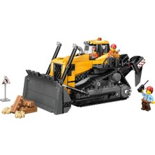 Skygo City Sarı Buldozer 60466 – 8 Yaş ve Üzeri Çocuklar Için Inşaat Sahası Temalı Araç ve Ekipman Oyuncak Yapım Seti, Doğum Günü Hediyesi (682 Parça)