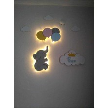 Normadia Renkli Çocuk Odası Dekoratif Gece Lambası, Güzel ve Sıcak Atmosfer