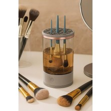 Skygo Buffer USB Şarjlı Makyaj Fırçası Temizleyici Aparat Hızlı Kurutmalı, PRA-12824039-9036