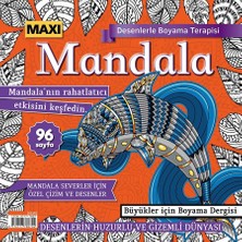 Skygo Maxi Mandala Desenlerle Boyama Terapisi 10