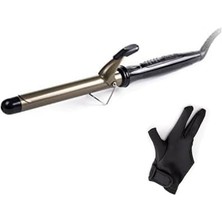 Skygo Ventoso Titanyum Kaplı Profesyonel Saç Maşası 25MM Isıya Dayanıklı Maşa Eldivenli