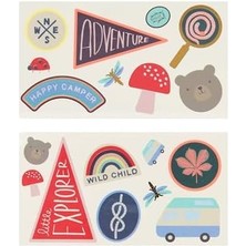 Skygo - Kamp Geçici Dövmeler - 18 Adet