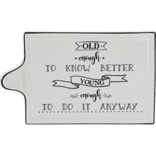 Skygo 04A+P020412 Be Happy Çatal Bıçak Takımı Setleri, Porselen