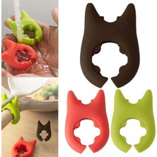 Skygo Silikon Kaşık Tutucu, Tava ve Tencere Için, Dayanıklı, Kaymaz, Kolay Temizlenir, 1 Adet