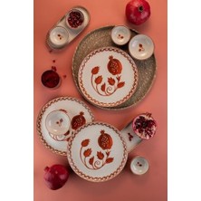 Skygo Porselen Ottoman Elegance 14 Parça 6 Kişilik Kahvaltı Takımı