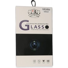 Marsilyan iPhone 14 Pro Max Bilvis Titan Kamera Lens - Gold