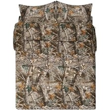 Skygo Edge Kamuflaj Yorgan Seti Ikiz Boy - 2 Parça Yatak Seti - Orman Ormanı Kabin Köşkü - Doğa Ağacı Yaprakları Baskılı Yumuşak Polyester Pamuk Kamuflaj Desenli