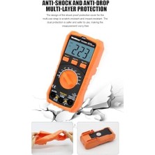 Skygo VC205A Ölçü Aleti Multimetre Avometre Ncv Işıklı Ekran Isı Ölçer El Feneri