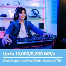 Skygo Excerıa Plus G4 2tb Nvme SSD – M.2 2280, Pcıe Gen5, 10000MB/S Okuma, 8200MB/S Yazma