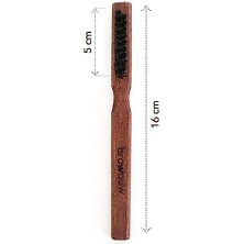 Skygo Browwauw Kaş Fırçası – Türkiye’nin Ilk Kaş Markası | Doğal Ahşap Saplı, Sentetik Kıllı, Cruelty-Free Profesyonel Kaş Şekillendirme Fırçası | Lamine & Sabitleme Için Uygun