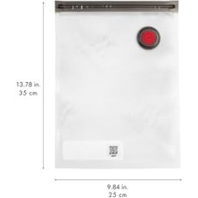 Skygo Fresh & Save Bowls Vakumlu Saklama Kabı Başlangıç Seti, Cam, M/l, 9 Parça