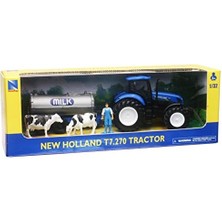 Skygo Nry-New Ray Sun-Nry-Dc.çiftlik Araci 1/32 Traktör New Holland T7.270 AKS.3A.