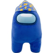 Skygo Yume Among Us Sihirbaz Şapkalı Mavi Pelüş Figür 30 cm Toys