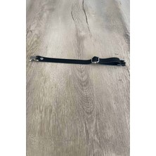 Kedi Siyah Deri Tasma , Gezinti Tasması - NPC004