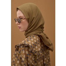 HE-QA Soft Kraş Eşarp Taba