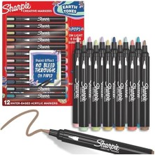 Skygo Akrilik, Doğa Tonları,yuvarlak UÇ,12LI Bl