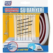 Skygo Duş, Kapı Eşiği, Mutfak Tezgahı Etrafı Su Kesici Bariyer - 2 Metre