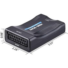 Skygo 4363 HDMI To Scart Av Video Çevirici Skart Dönüştürücü Adaptör