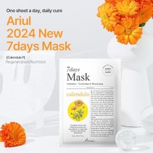 Skygo Ariul 7 Days Mask Calendula P - Besleyici, Nemlendirici & Onarıcı Vegan Kağıt Maske